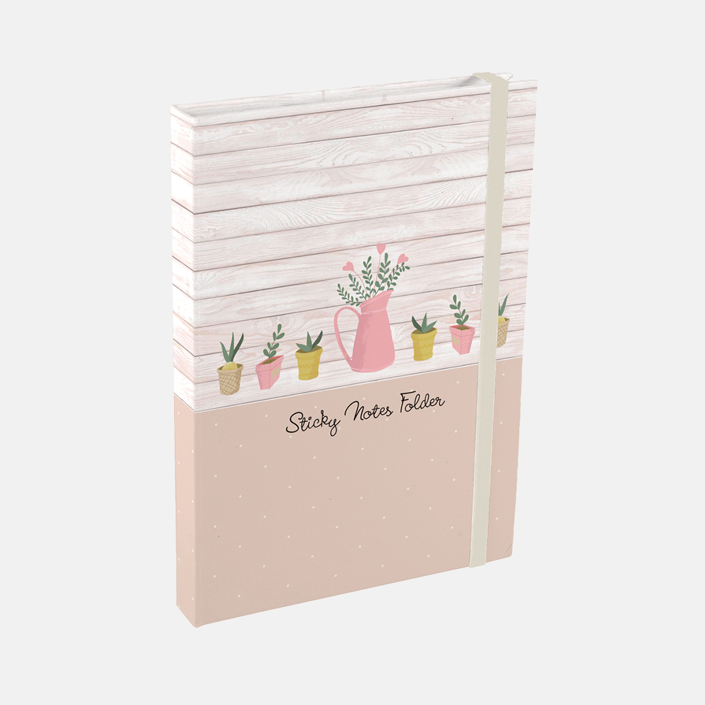 Sticky Note Folder Potting Shed The Gifted Stationery Company