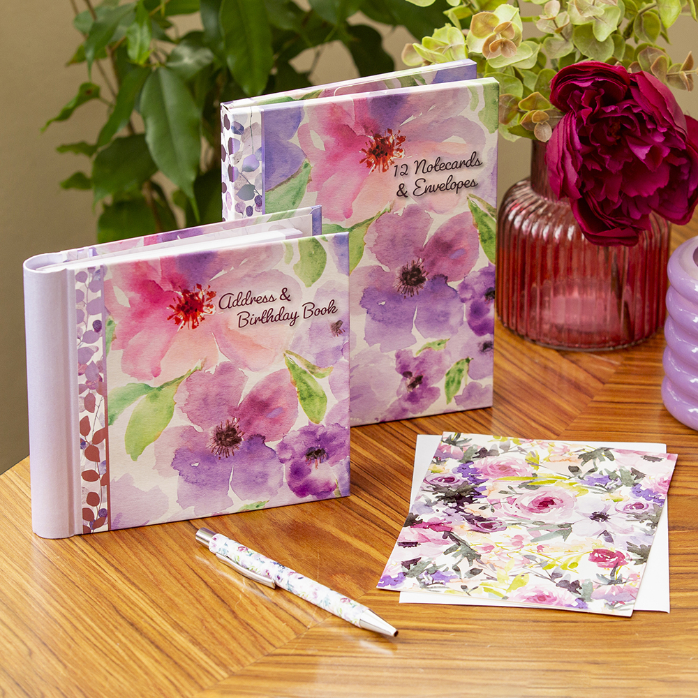 Notecard Wallet Lilac Blush Wholesale Stationery