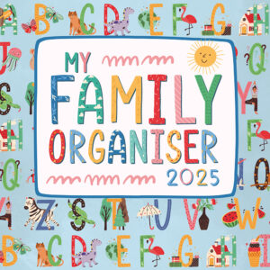 2025 Square Wall Calendar - My Family Organiser