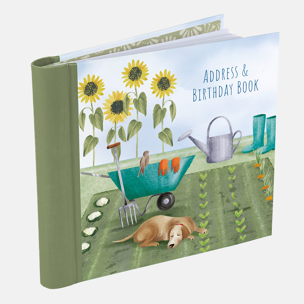 Address & Birthday Book In the Garden Wholesale Stationery