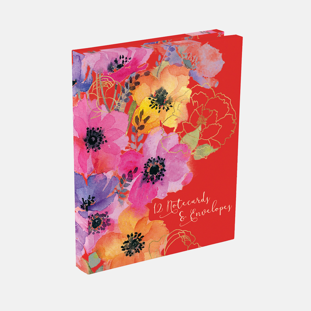Notecard Wallet Anemones B Wholesale Stationery notecard-wallet-anemones-b-wholesale-stationery