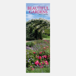 2025 Slimline Calendar - Beautiful Gardens