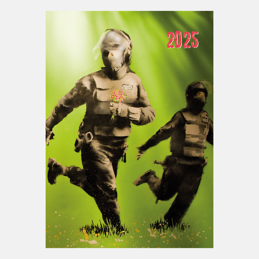 2025 A5 Padded Diary Banksy Wholesale Stationery