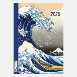 2025 A5 Padded Diary - Hokusai