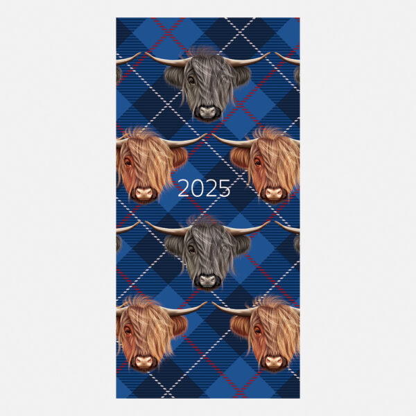 2025 Pocket Diary - Highland Cows