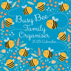 2025 Square Wall Calendar - Busy Bee Family Organiser