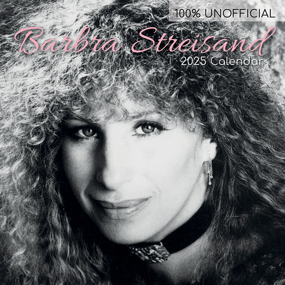 2025 Square Wall Calendar Barbra Streisand Wholesale Stationery