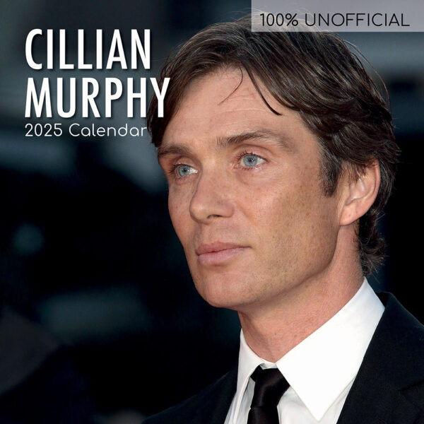 2025 Square Wall Calendar Cillian Murphy Wholesale Stationery