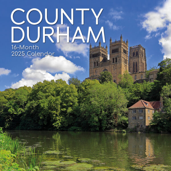 2025 Square Wall Calendar County Durham Wholesale Stationery