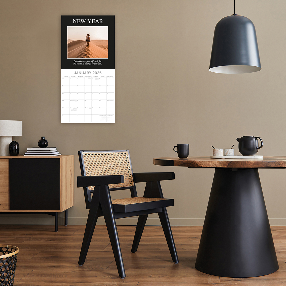 2025 Square Wall Calendar Demotivation Wholesale Stationery