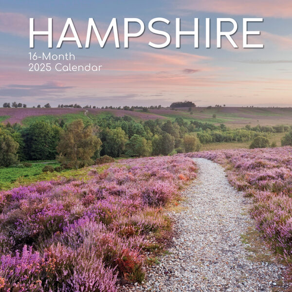 2025 Square Wall Calendar - Hampshire