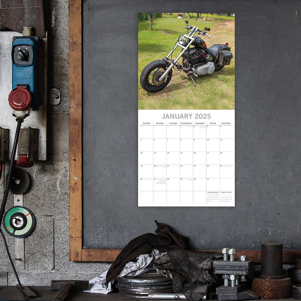 2025 Square Wall Calendar Harleys Wholesale Stationery