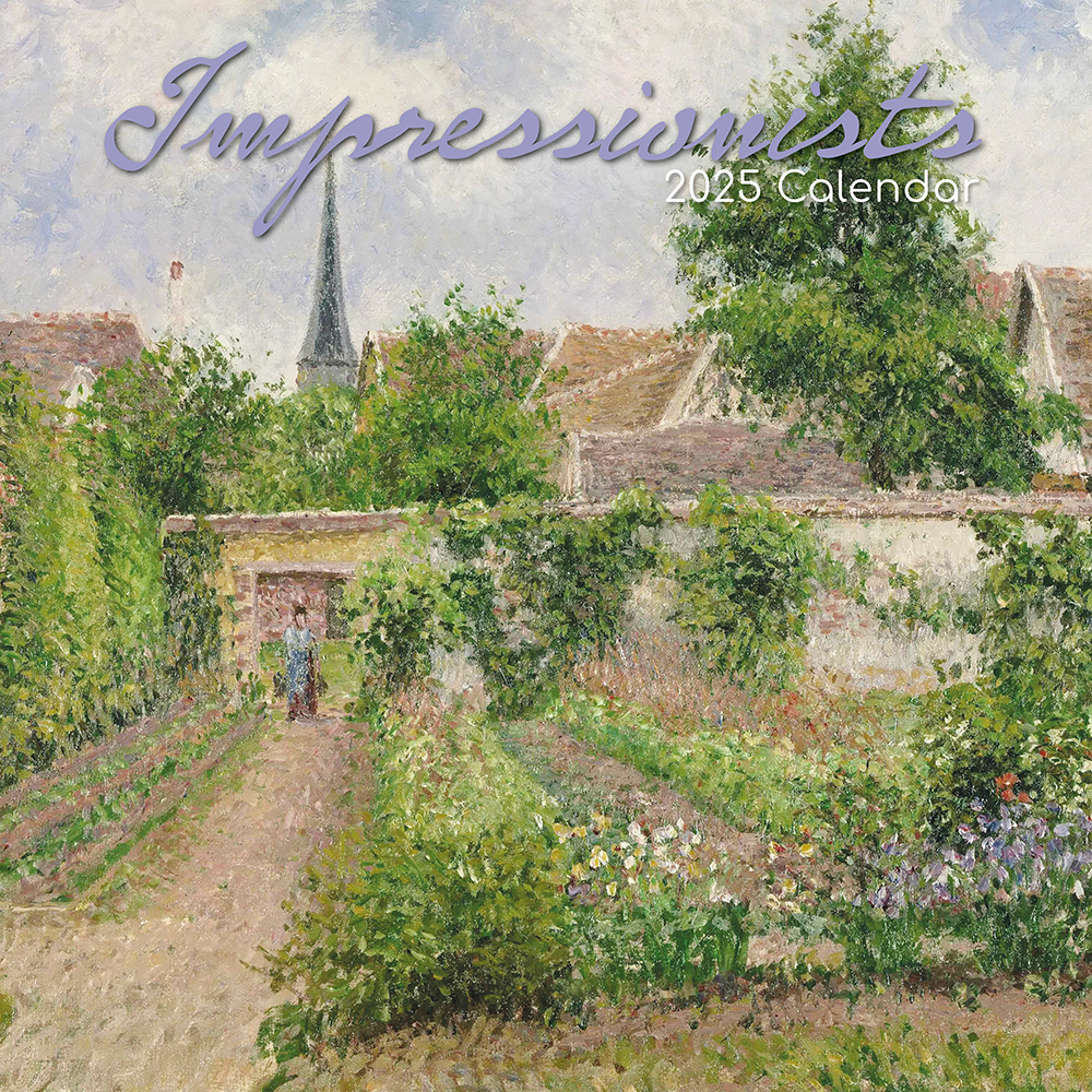 2025 Square Wall Calendar Impressionists Wholesale Stationery