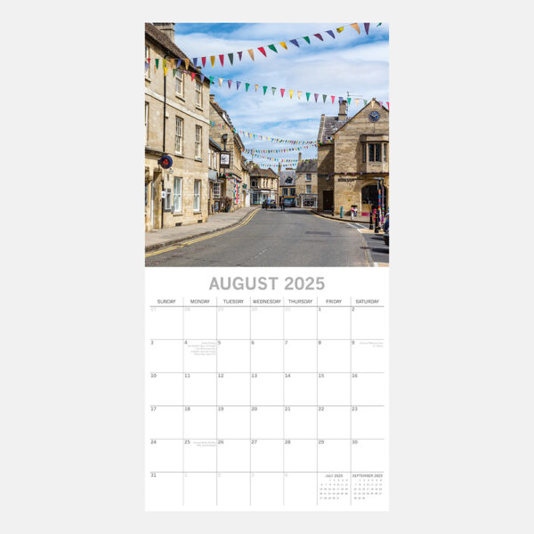2025 Square Wall Calendar - Northamptonshire - Image 3