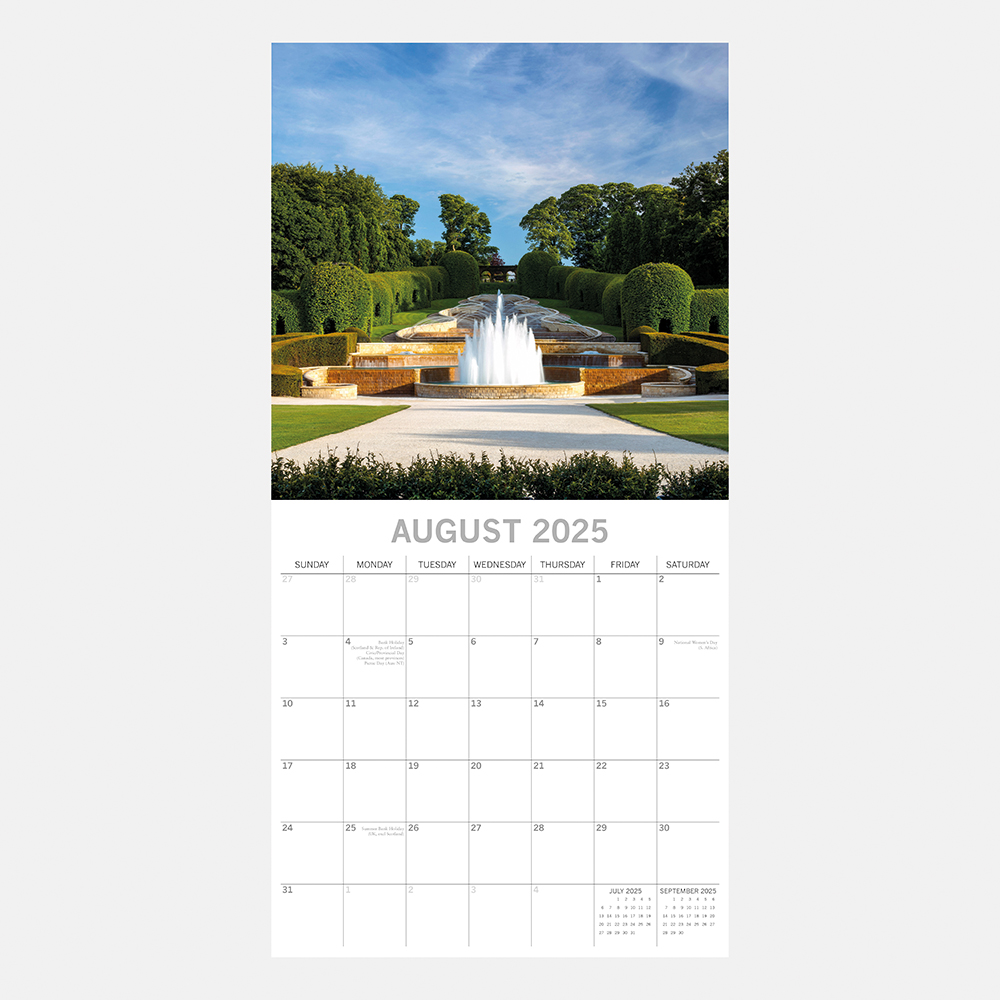 2025 Square Wall Calendar Northumberland Wholesale Stationery