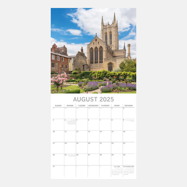 2025 Square Wall Calendar - Suffolk - Image 3