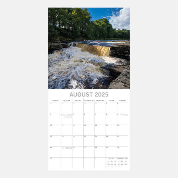 2025 Square Wall Calendar - Yorkshire - Image 3