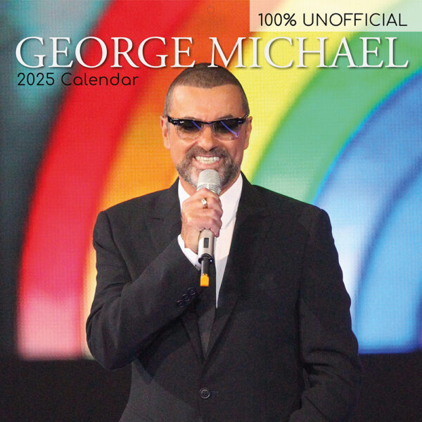2025 Square Wall Calendar - George Michael