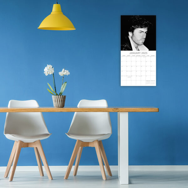 2025 Square Wall Calendar - George Michael - Image 2