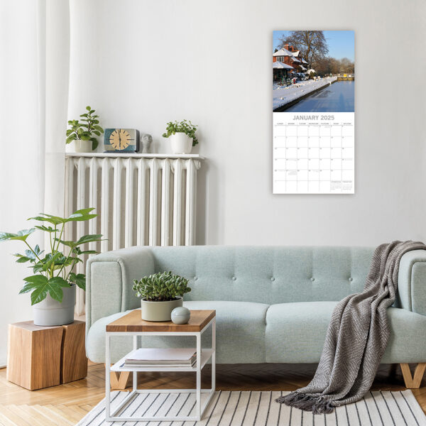 2025 Square Wall Calendar - Berkshire - Image 2