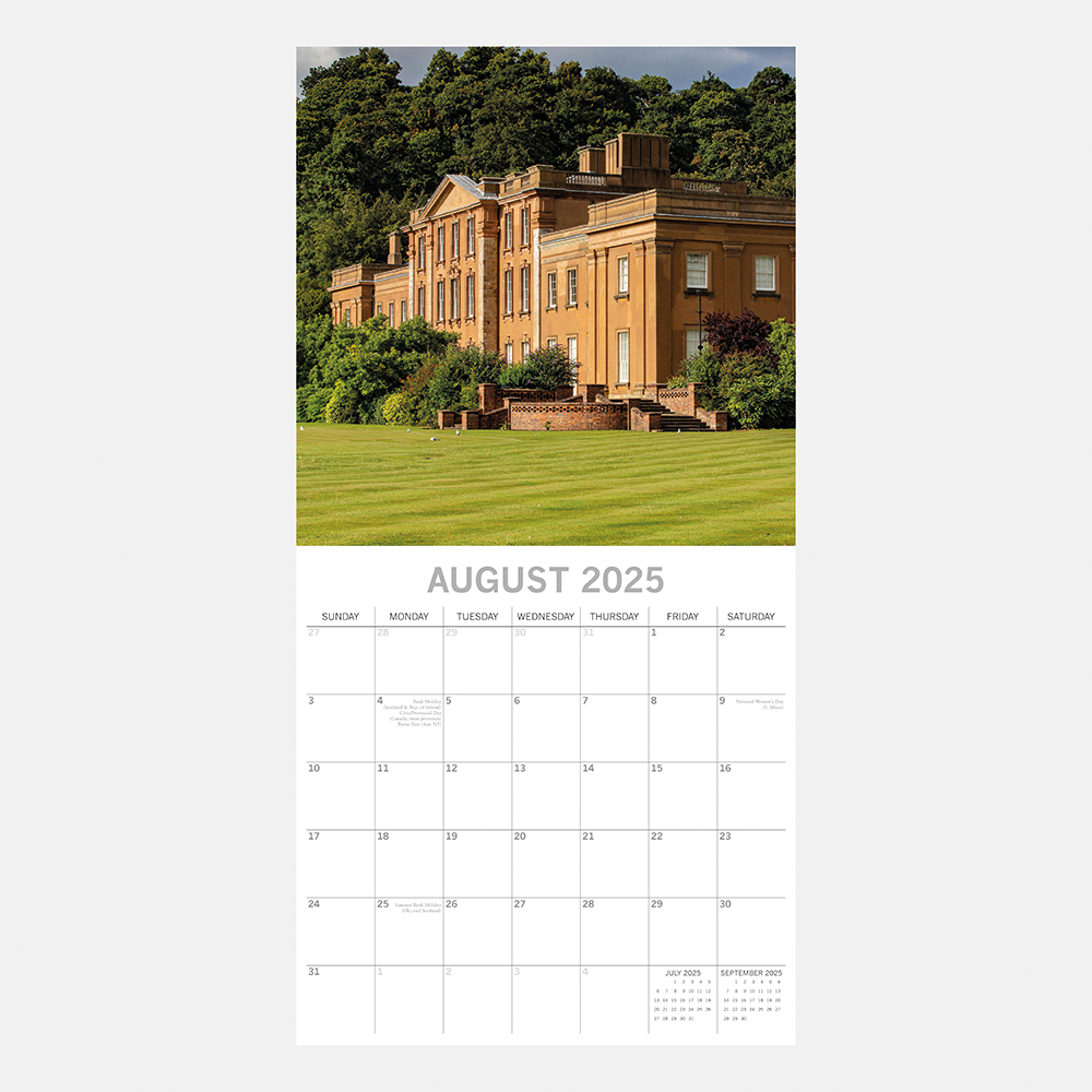 2025 Square Wall Calendar Black Country Wholesale Stationery