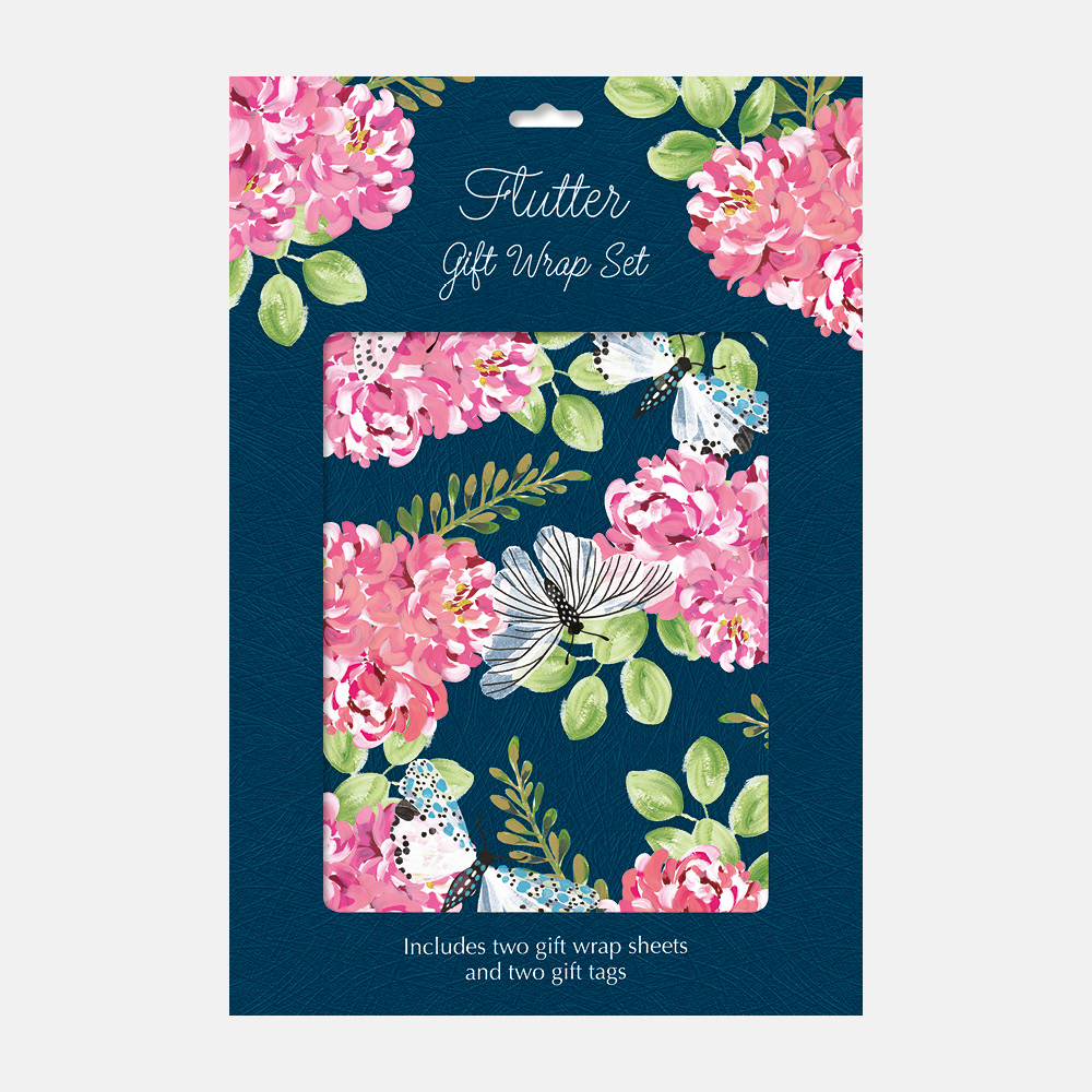 Gift wrap set flutter wholesale stationery