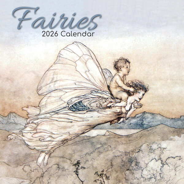 2026 Square Wall Calendar - Fairies