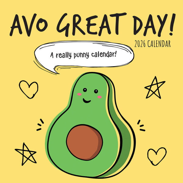 2026 Square Wall Calendar - Avo Great Day