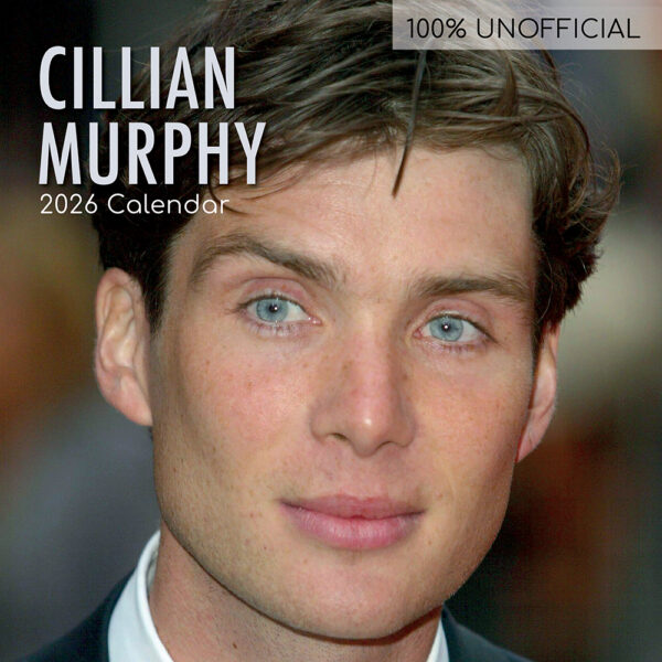2026 Square Wall Calendar - Cillian Murphy