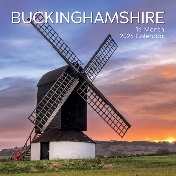 2026 Square Wall Calendar - Buckinghamshire