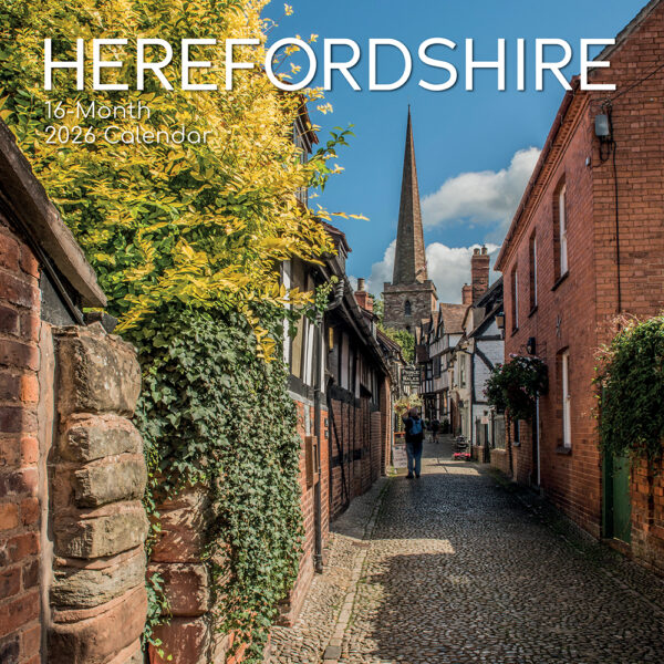 2026 Square Wall Calendar - Herefordshire