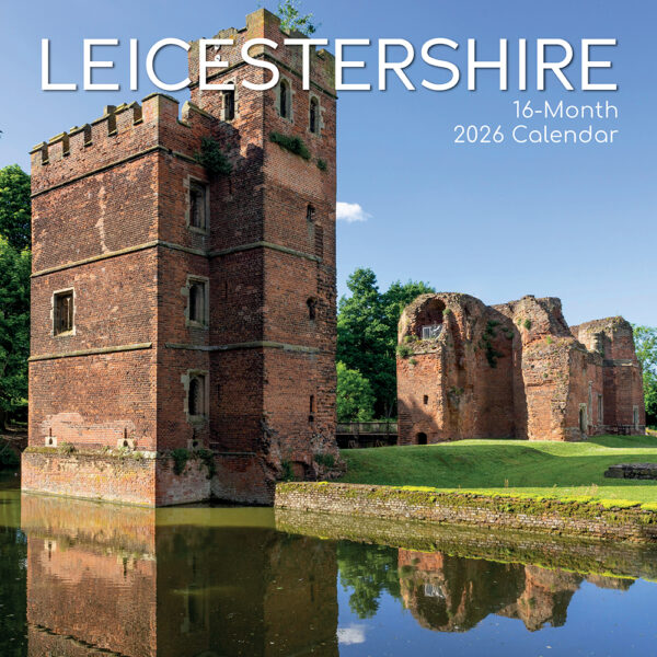 2026 Square Wall Calendar - Leicestershire