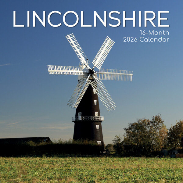 2026 Square Wall Calendar - Lincolnshire