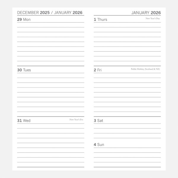 2026 Pocket Diary - Winter Wonderland - Image 2