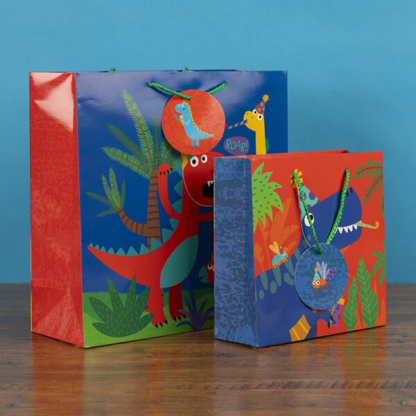 Gift Bag (large) - Dinoroar - Image 2