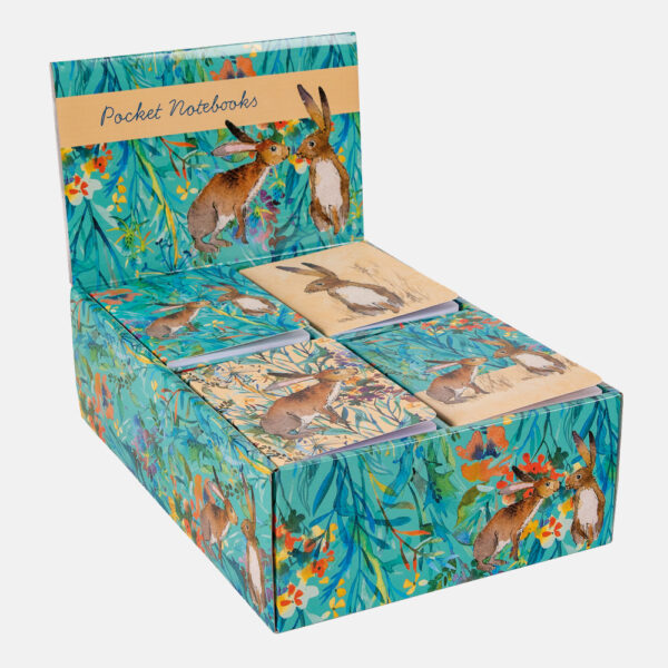 Pocket Notebook CDU - Pre-filled (32) - Kissing Hares