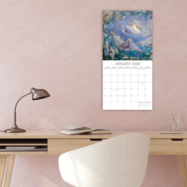 2026 Square Wall Calendar - Fairies - Image 2