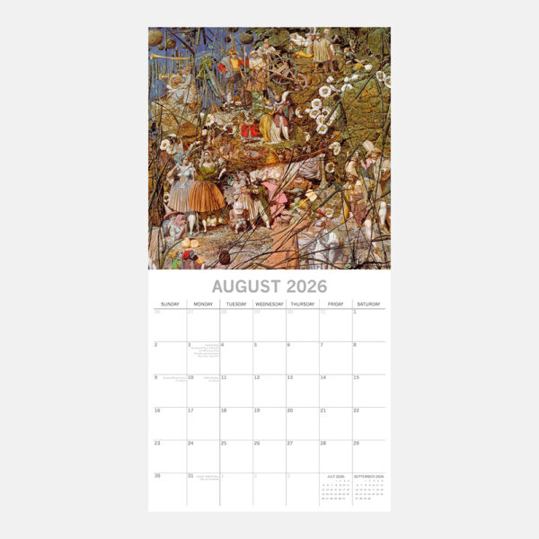2026 Square Wall Calendar - Fairies - Image 3