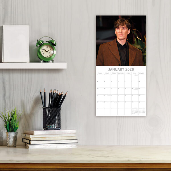 2026 Square Wall Calendar - Cillian Murphy - Image 2