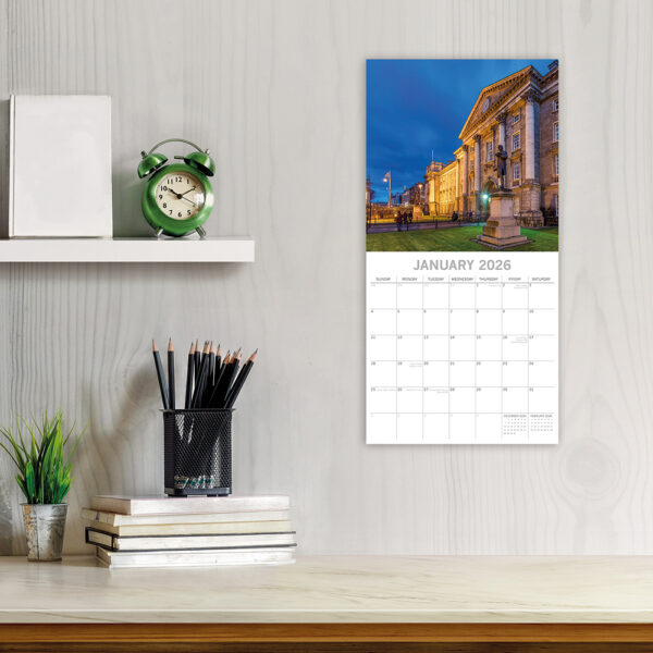 2026 Square Wall Calendar - Dublin - Image 2