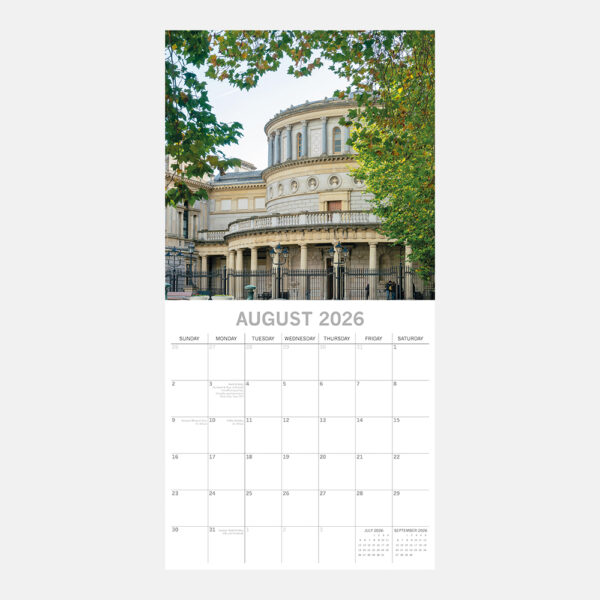 2026 Square Wall Calendar - Dublin - Image 3