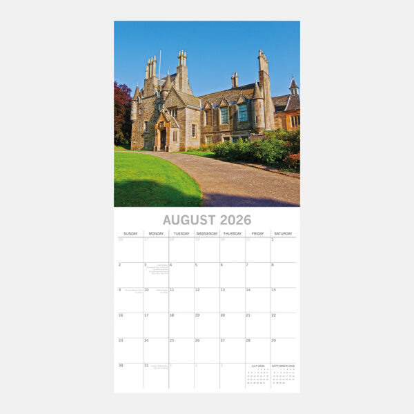 2026 Square Wall Calendar - Edinburgh - Image 3