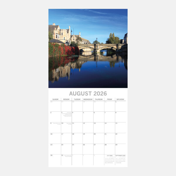 2026 Square Wall Calendar - Lincolnshire - Image 3