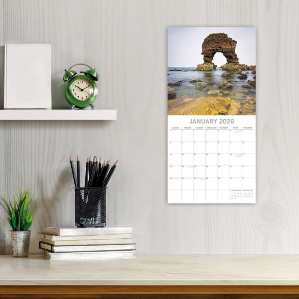 2026 Square Wall Calendar - Tyne & Wear - Image 2