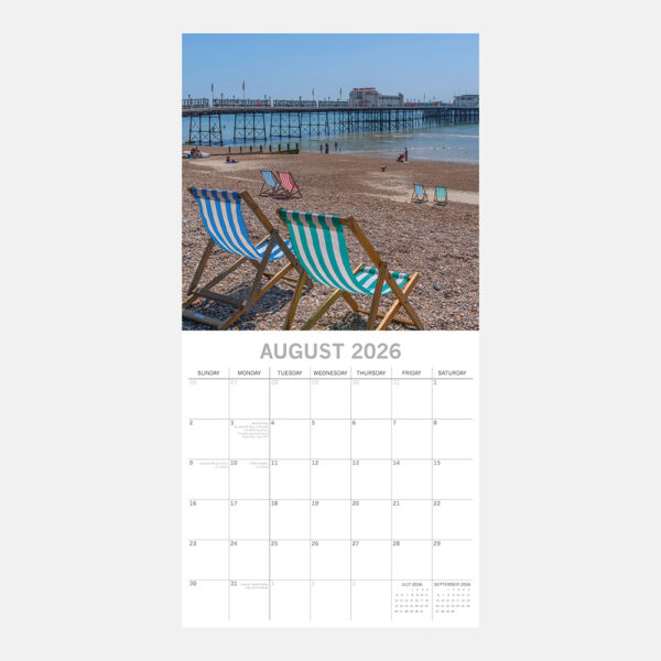 2026 Square Wall Calendar - West Sussex - Image 3