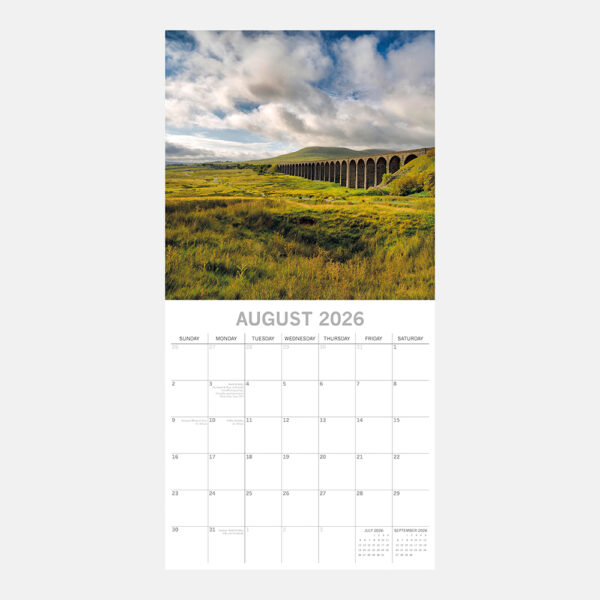 2026 Square Wall Calendar - Yorkshire - Image 3