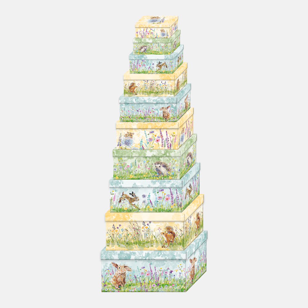 Nested Gift Box Set (Set of 10) - The Wildlife - Image 2