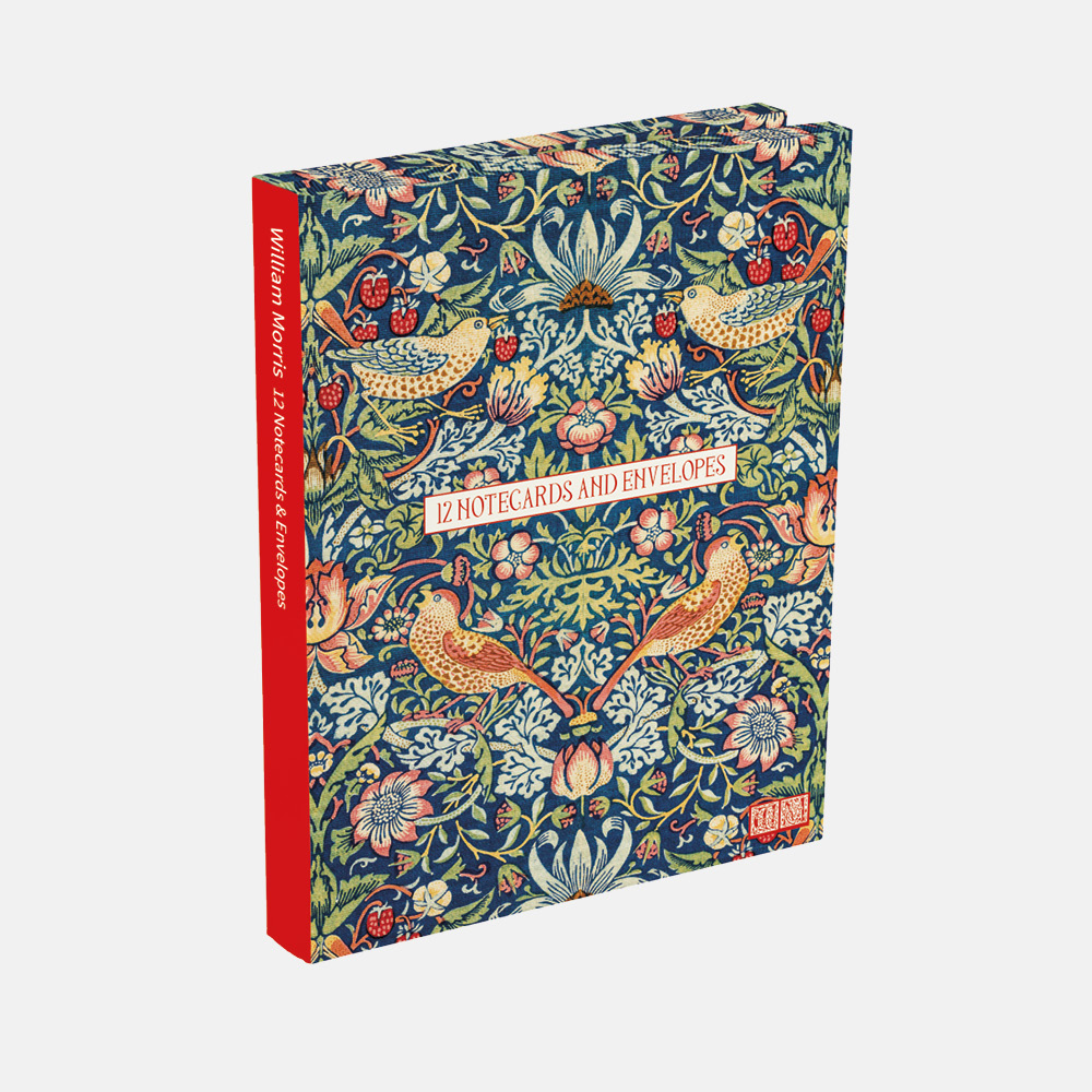 Notecard Wallet  - William Morris - Strawberry Thief A