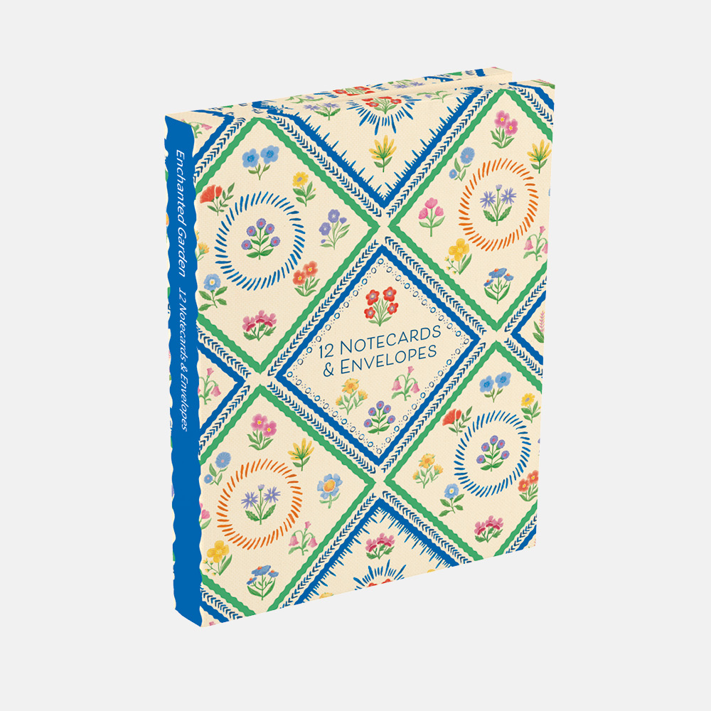 Notecard Wallet  - Enchanted Garden B
