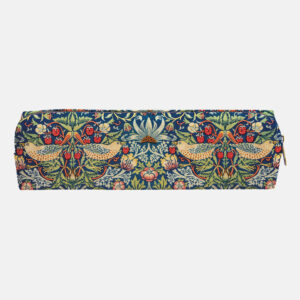 Deluxe Slim Pencil Case - William Morris - Strawberry Thief